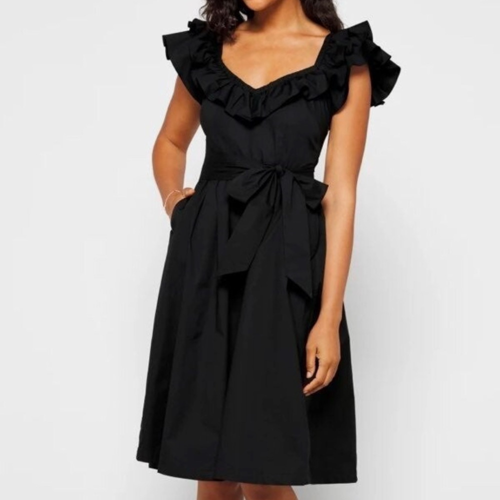 Hill House NWT Black Ava Dress